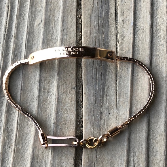 Michael Kors Rose Gold Plated ID Bracelet!